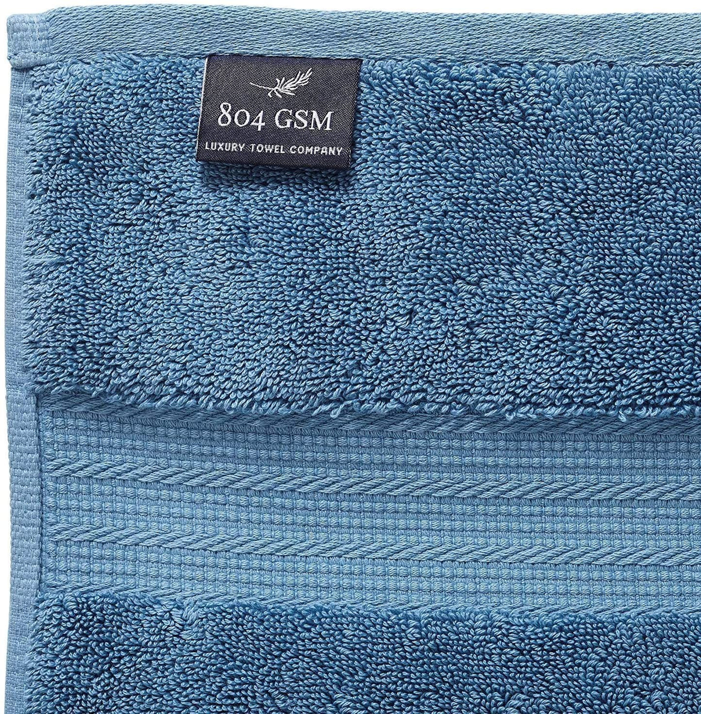Luxury Spa Towels 6 Piece Towels Set (Blue)