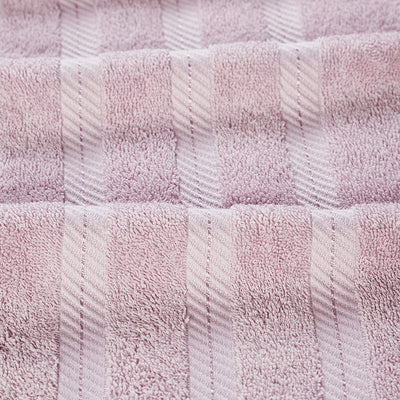 Classic Cotton Towels 2 Piece Set (Mauve)