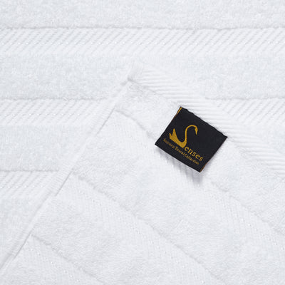 Classic Cotton Towels 8 Piece Set (White)