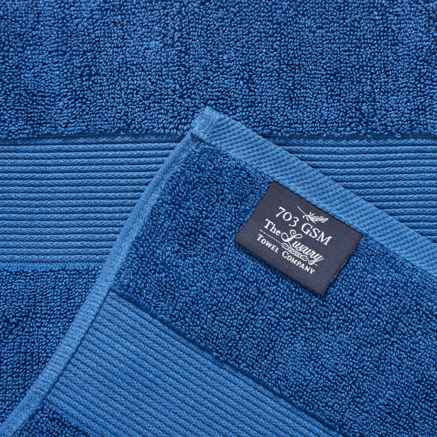 Soft Hotel Towels 6 Piece Set (Navy)