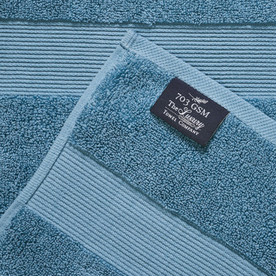 Soft Hotel Towels 6 Piece Set  (Teal)