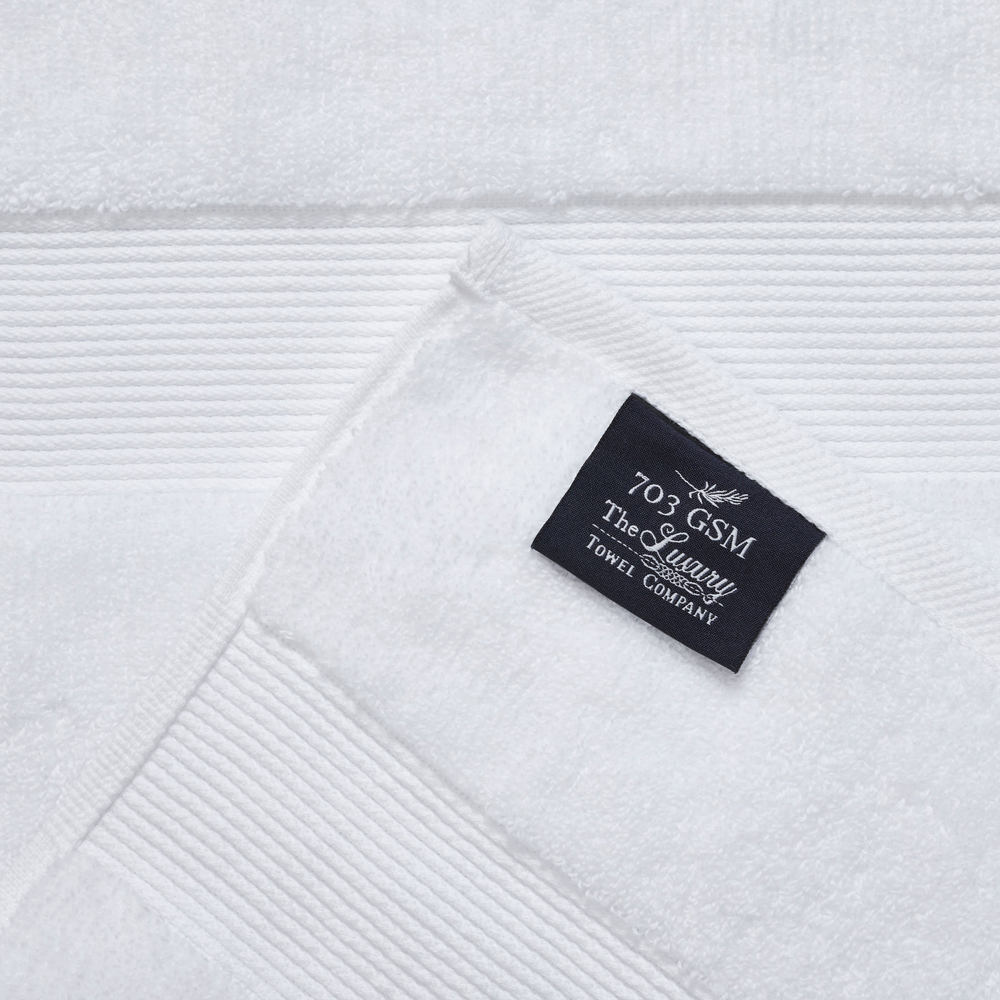 Soft Hotel Towels 6 Piece Set (White)
