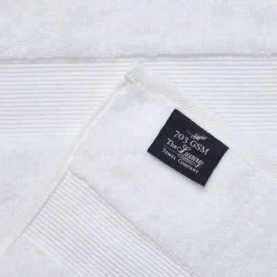 Soft Hotel Towels 6 Piece Set (White)