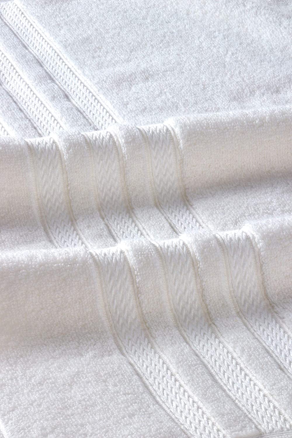 Ecoterry Sustainable 6 Piece Bath Towels Set (White)
