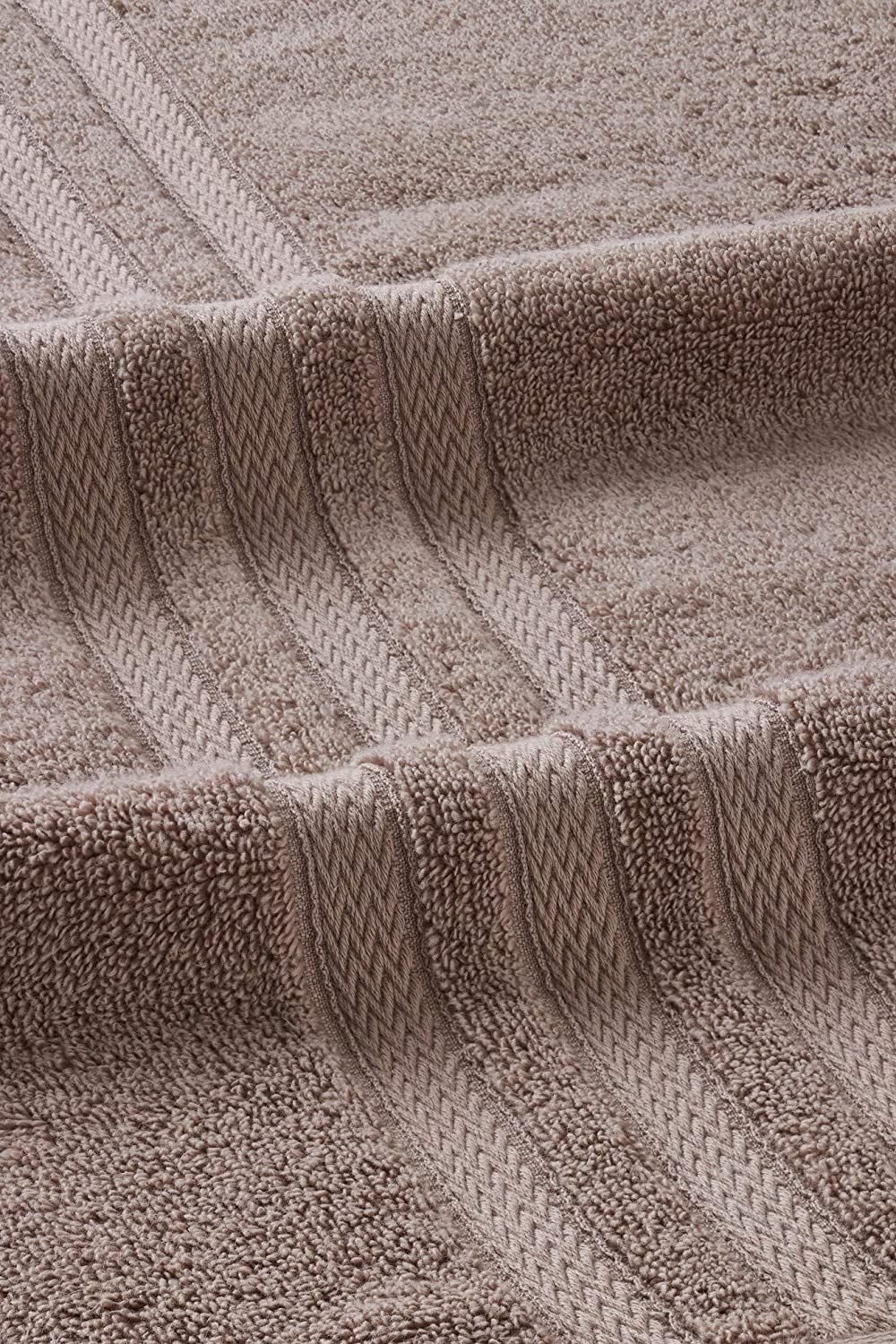 Ecoterry Sustainable 6 Piece Bath Towels Set (Cocoa)