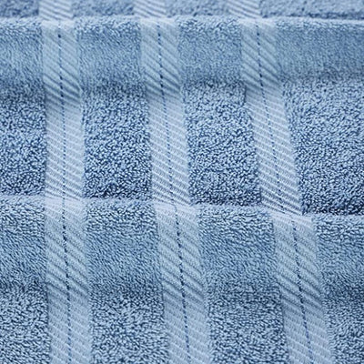 Classic Cotton Towels 2 Piece Set (Blue)